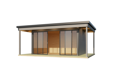 Lasita Maja Tuinhuis Domeo 4 Loggia Lightgrey/Anthracite 