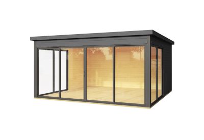 Lasita Maja Tuinhuis Domeo 5 Carbongrey/Anthracite