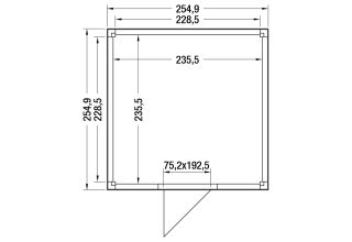 Outdoor Life Douglas Tuinhuis Z-ZR-250x250