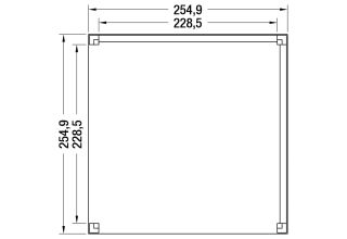 Outdoor Life Douglas Overkapping Z-ZR 250x250