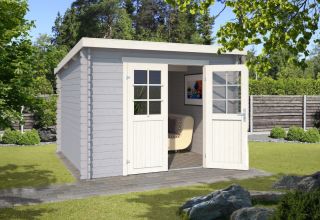 Outdoor Life Blokhut Nadia 275 Platinum Grey