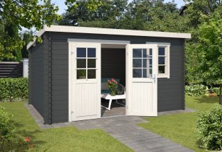 Outdoor Life Blokhut Amira 275 Carbongrey