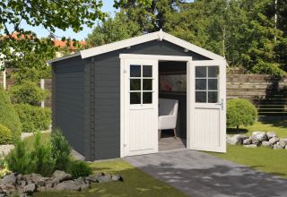 Outdoor Life Blokhut Norah 230 Carbon Grey