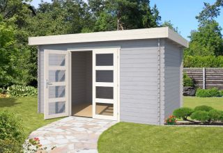 Outdoor Life Blokhut Mikkel Platinumgrey