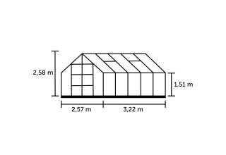 ROYAL WELL Tuinkas Magnum 108, TG 3mm