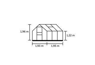 ROYAL WELL Tuinkas Popular 66, PC 4mm/1