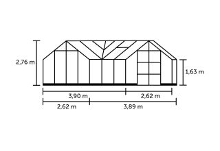 ROYAL WELL Garden Room 12,9 - zwart VG