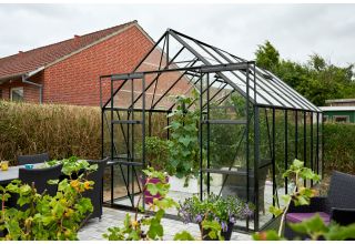 ROYAL WELL Tuinkas Magnum 148, zwart, tuindersglas 3mm