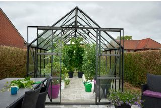 ROYAL WELL Tuinkas Magnum 148, zwart, tuindersglas 3mm