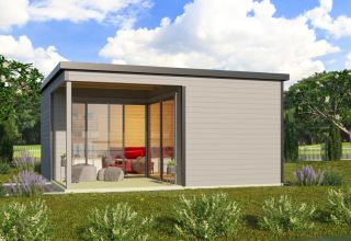 Lasita Maja Tuinhuis Domeo 6 Loggia Lightgrey/Anthracite