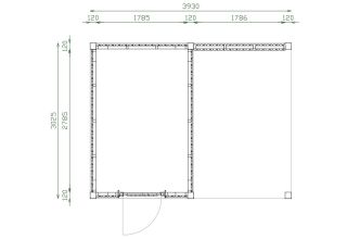 De Hoeve Aluminium Tuinhuis Allure