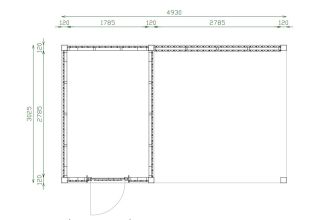 De Hoeve Aluminium Tuinhuis Allure