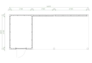 De Hoeve Aluminium Tuinhuis Allure