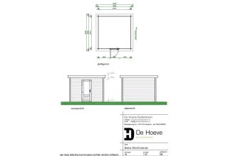 De Hoeve Classicline Blokhut