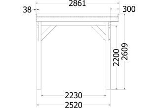 Trendhout Buitenverblijf Refter XL 52.1041