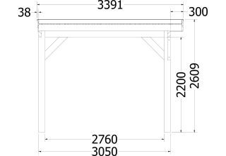 Trendhout Buitenverblijf Refter XL 52.1042